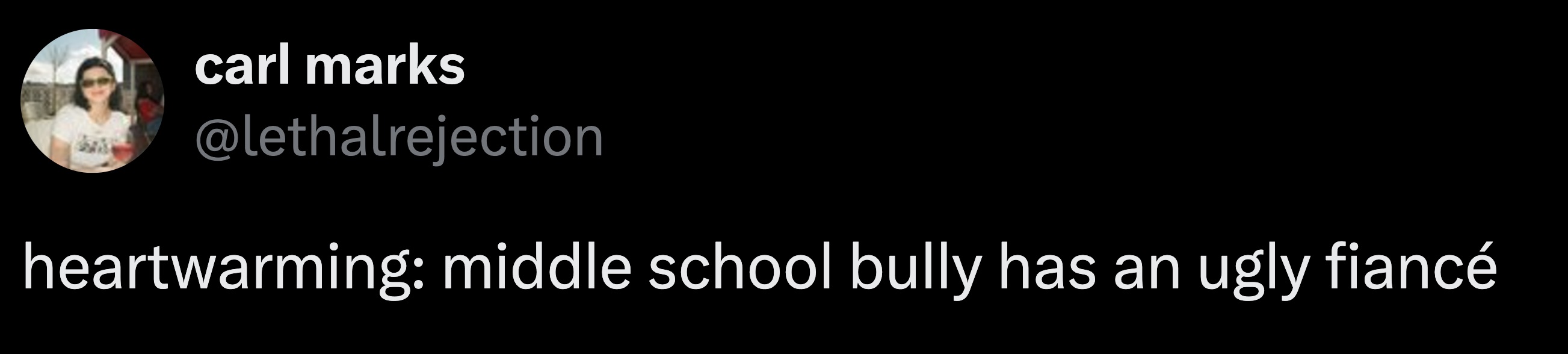 darkness - carl marks heartwarming middle school bully has an ugly fianc